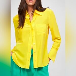Marc New York Yellow Button-Down Shirt